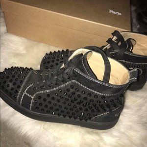 Authentic Christian Louboutin Spike Sneakers